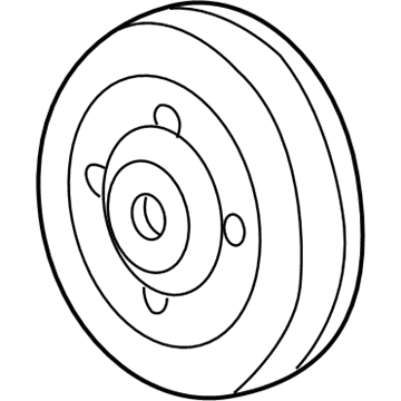 Ford 5F2Z-8509-AA Pulley - Fan