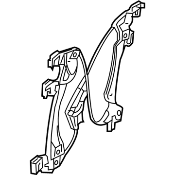 Ford 6F9Z-7423208-A Regulator And Motor