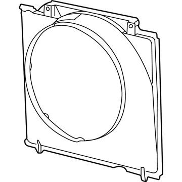 Ford YC3Z-8146-HA Shroud - Radiator Fan