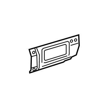 Ford BK3Z-6110129-B Panel - Body Rocker - Rear