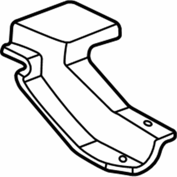 Ford 4L5Z-1010124-AA Member Assembly - Floor Side Rear