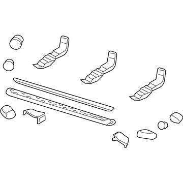 Ford 1L5Z-16450-AAA Step Assembly