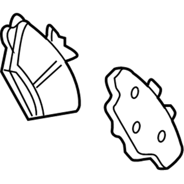 Ford 5U2Z-2V001-J Kit - Brake Lining