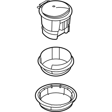 Ford 5L8Z-7804810-AAA Receptacle And Housing Assembly - Antenna