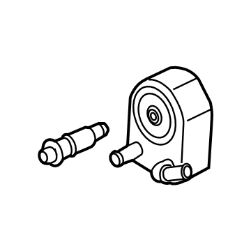 Ford HX7Z-6B856-A Oil Cooler Assembly