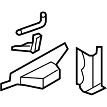 Mercury 9G1Z-54108A26-A Reinforcement - Member