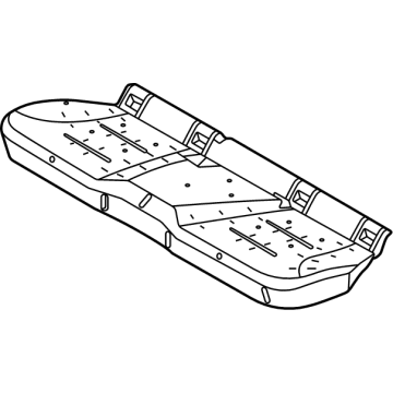 Ford LJ8Z-58632A22-D Pad - Seat Cushion