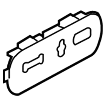 Ford BB5Z-7863259-BC Bezel