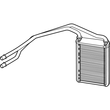 Ford PC3Z-18476-A Radiator And Seal Assembly - Heater