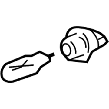 Mercury F8RZ-13B765-BA Bulb And Socket Assembly
