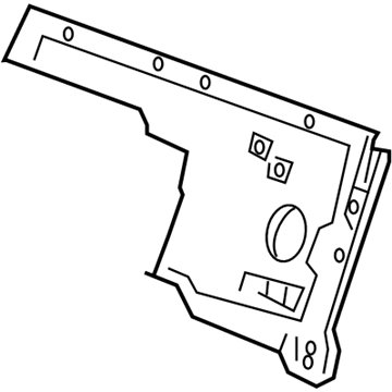 Mercury 3F2Z-10890-DA Mask - Fuel And Temperature