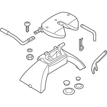 Ford PC3Z-19D520-B Kit - Trailer Hitch Bar