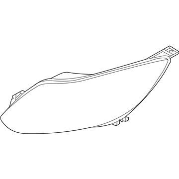 Ford BM5Z-13008-H Headlamp Assembly