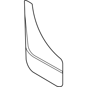 Ford Edge Mud Flaps - FT4Z-16A550-AA