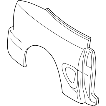 Ford XR3Z-7627840-BA Panel - Body Side