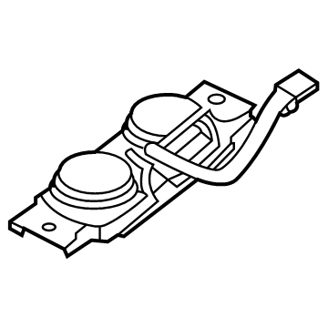 Lincoln LC5Z-18808-E Speaker Assembly