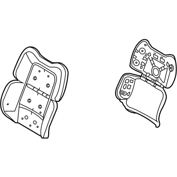 Lincoln LC5Z-7860081-A Cushion Assembly - Seat