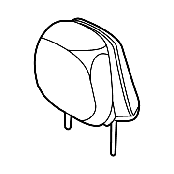 Lincoln MC5Z-78611A09-JL Headrest