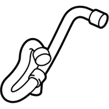 Ford JL3Z-8A577-A Hose JL3Z-8A577-A Ford Hose Illustration 1 of 1