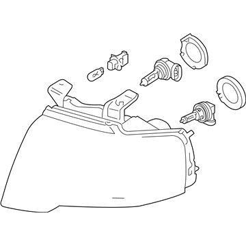 Ford Headlight - FL1Z-13008-G