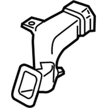 Ford DS7Z-19E630-D Duct Assembly - Air Conditioner