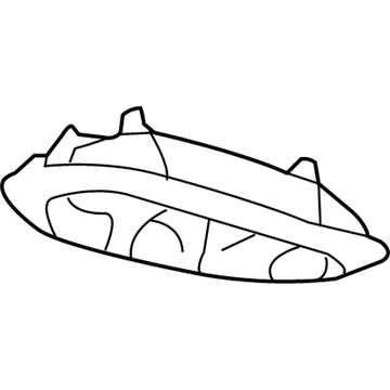 Lincoln 7L3Z-18519A70-BD Console Assembly - Overhead