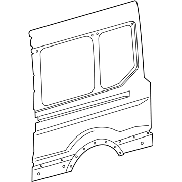 Ford BK3Z-61279D47-AL Panel - Body Side - Rear