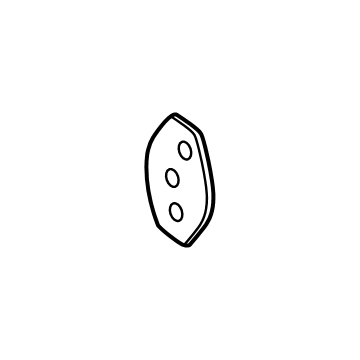 Ford JX7Z-58218K02-A Pad - Door Stop