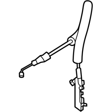 Ford N1WZ-2640180-B Lock Cable
