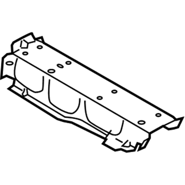 Ford DV6Z-6110672-A Cross Member Assembly - Front/Upper