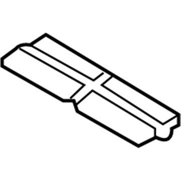 Mercury 6E5Z-18B545-AA Door Assembly - Air Recirculating