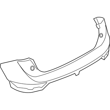 Lincoln EJ7Z-17810-ACPTM Extension - Bumper Bar - Side