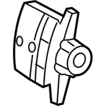 Mercury 6E5Z-2B121-C Caliper Assembly - Brake - Less Pad