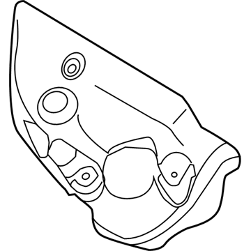 Ford AT4Z-9Y427-A Shield - Exhaust Manifold Heat