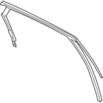 Ford DS7Z-5425767-G Run - Door Glass