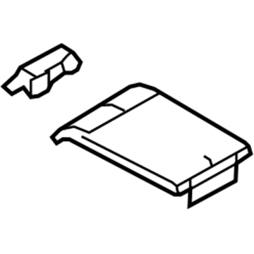 Ford 9L3Z-1506024-BA Door Assembly - Glove Compartment