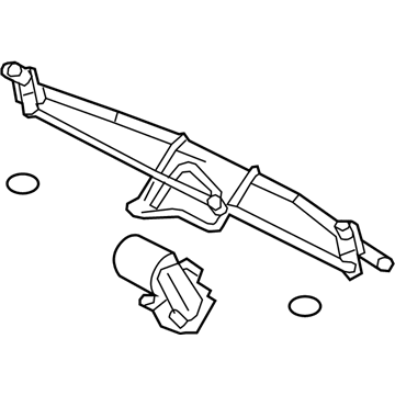 Ford 8C3Z-17508-B Motor Assembly - Wiper