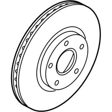 Ford Transit Connect Brake Rotor - 2T1Z-1125-A