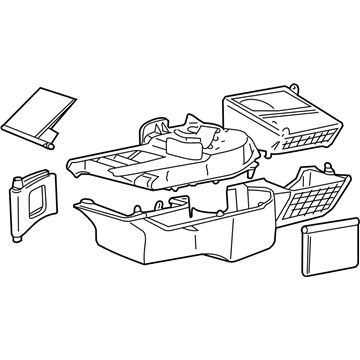 Ford F8AZ-18471-BA Duct - Air Vent