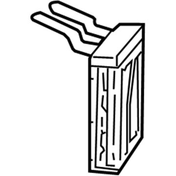 Ford H2MZ-18476-H Heater Assembly - Less Radiator