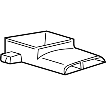 Ford 3W3Z-18C433-AA Duct - Heater Outlet