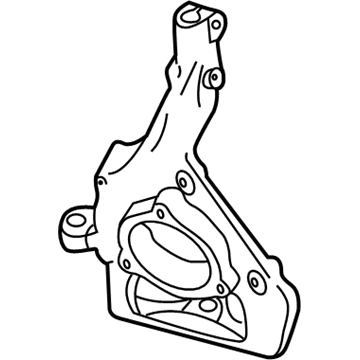 Ford 8L5Z-3K185-A Knuckle - Front Wheel