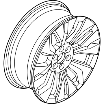 Ford SL1Z-1007-E Wheel, Alloy
