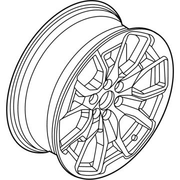 Ford SL1Z-1007-F Wheel, Alloy