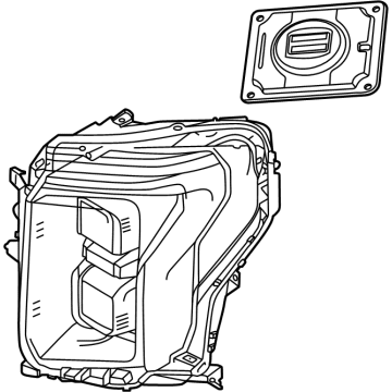 Ford NL3Z-13008-P Headlamp Assembly