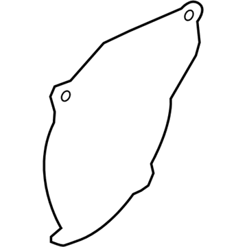 Ford DS7Z-5427458-C Shield - Water Splash