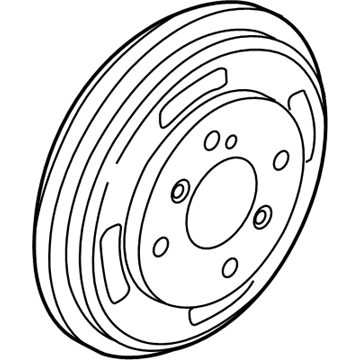 Ford C1BZ-1126-A Drum - Brake
