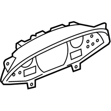 Ford 4S4Z-10838-AA Housing Assembly - Instrument Panel