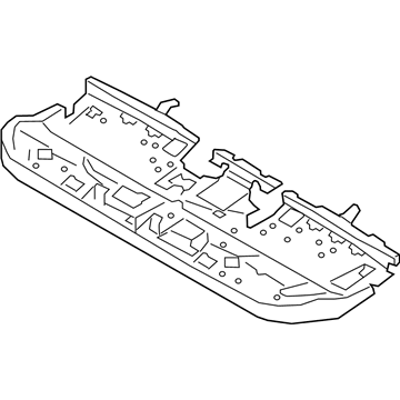 Lincoln GD9Z-5463160-C Frame And Spring - Rear Seat Cushion