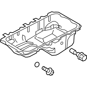Ford BR3Z-6675-A Pan Assembly - Engine Oil